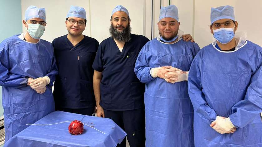 فريق جراحة في جامعة المنوفية