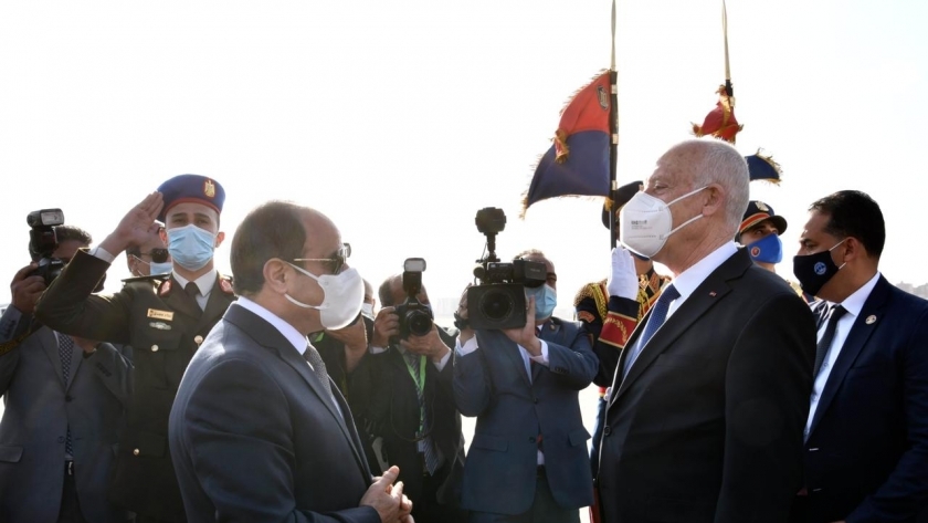 الرئيس التونسي والسيسي