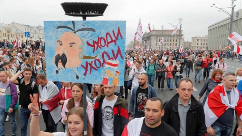 مظاهرات في بيلاروسيا
