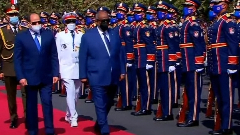 السيسي يستقبل رئيس جيبوتي