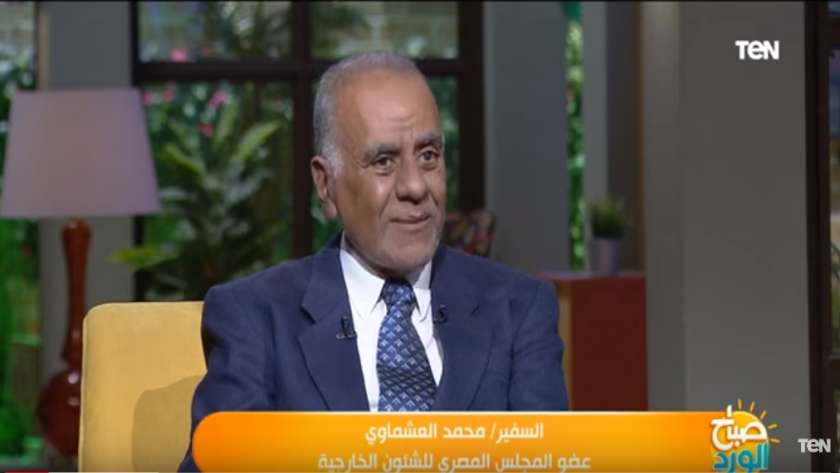 السفير محمد العشماوي عضو المجلس المصري للشئون الخارجية