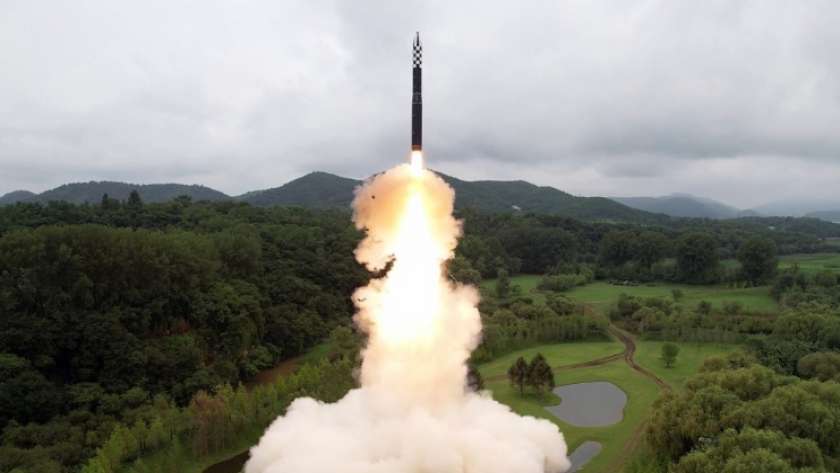 صاروخ كوريا الشمالية- تعبيرية