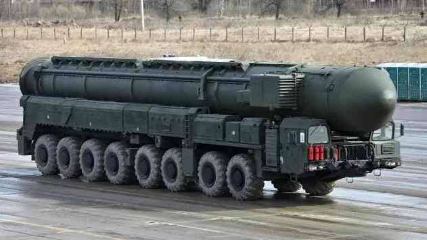 أحد الصواريخ النووية الروسية
