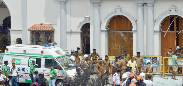 صورة من تفجيرات سريلانكا