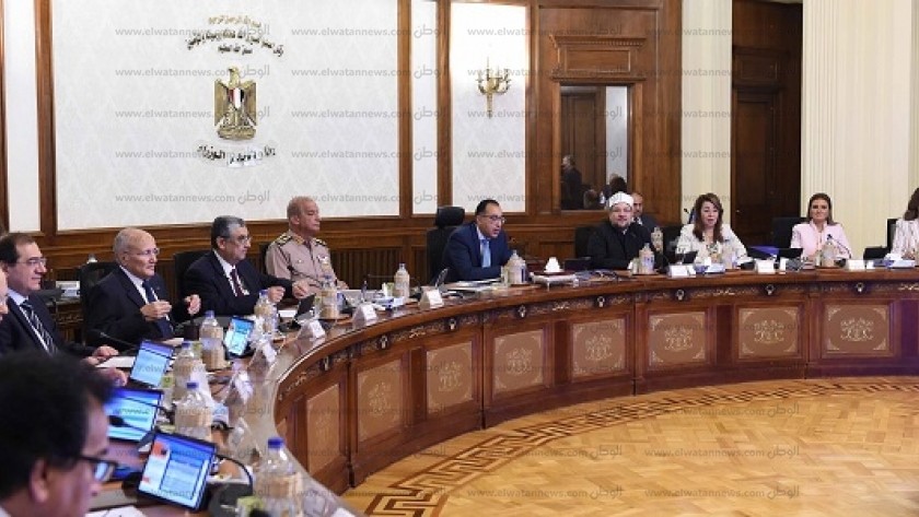 مجلس الوزراء خلال اجتماعه الأسبوعى برئاسة «مدبولى»
