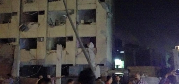 انفجار مبنى الأمن الوطنى بشبرا