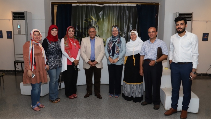 افتتاح معرض " فرعونيات معدنية " لطلاب  نوعية   جامعة عين شمس