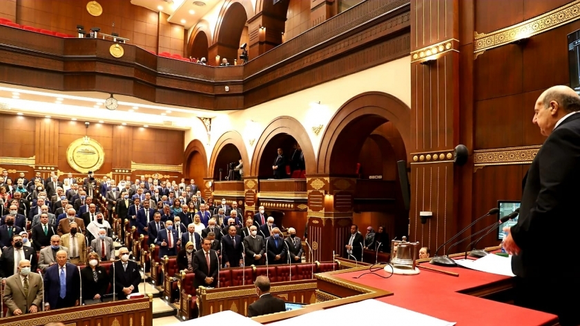 مجلس الشيوخ يقف دقيقة حداد على روح محمود الكردوسي أمس
