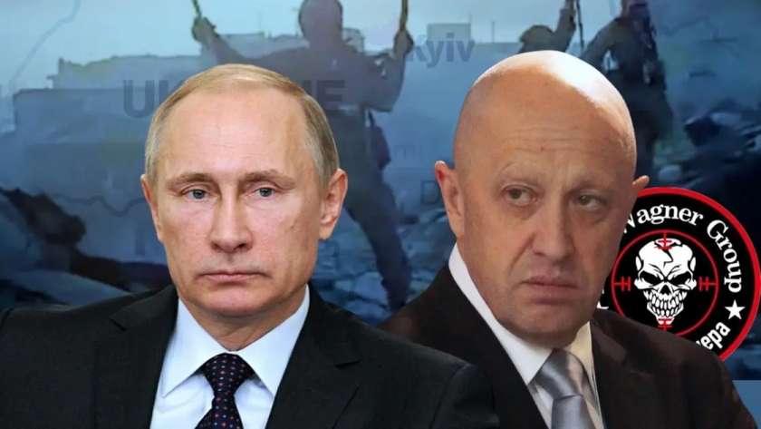 الرئيس الروسي وقائد فاجنر المتمردة