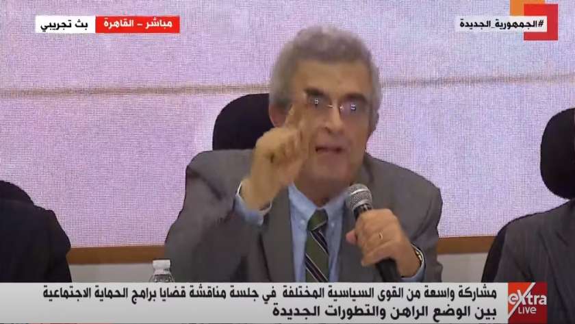النائب إيهاب الخراط، عضو مجلس الشورى عن الحركة المدنية