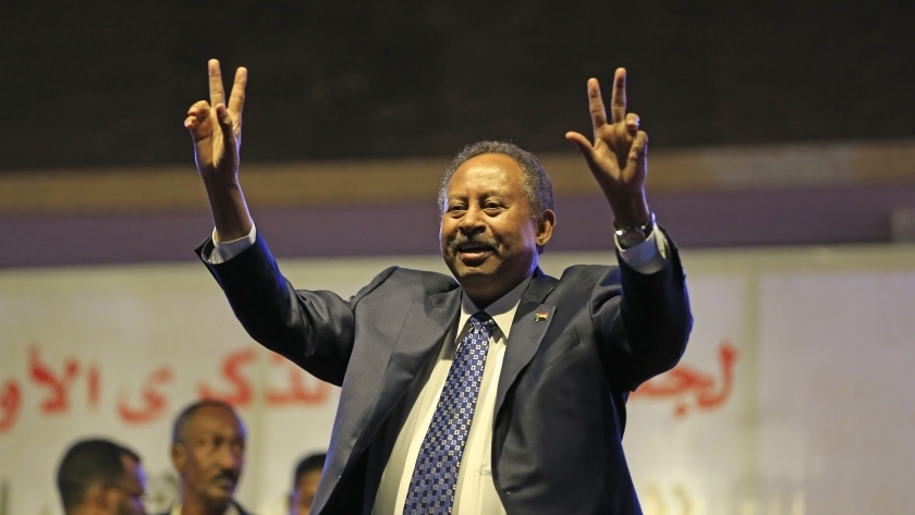 عبد الله حمدوك رئيس الوزراء السودانى
