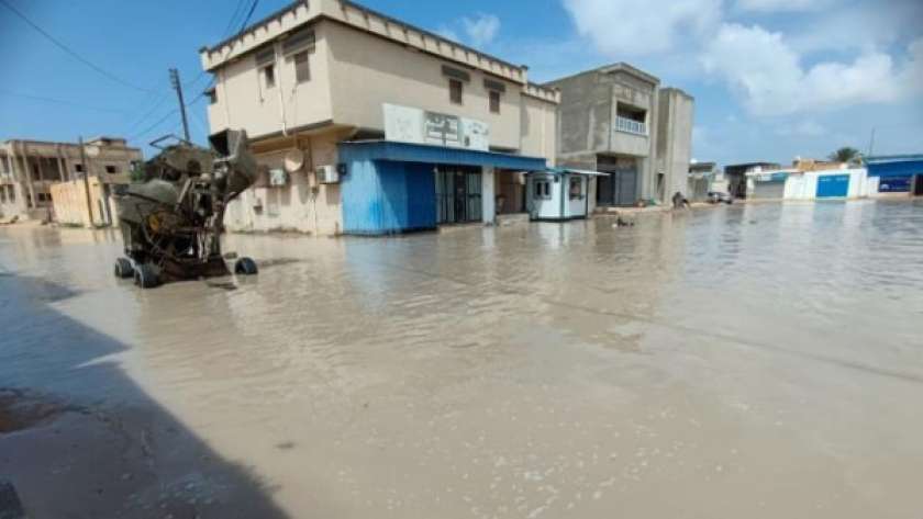 تأثير إعصار دانيال على ليبيا