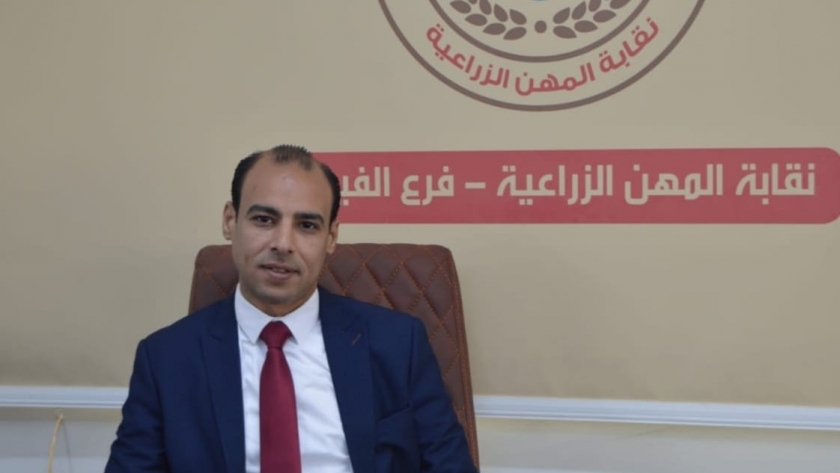 الدكتور علاء شيلابي نقيب الزراعيين بمحافظة الفيوم