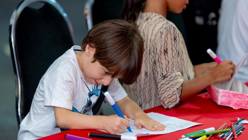 أنشطة الطفل في معرض رأس البر للكتاب