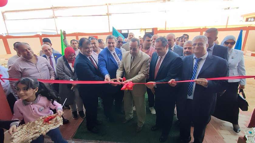 أفتتاح مدرسة أبو صقل بالعريش