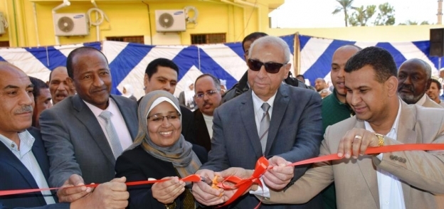 افتتاح مبنى الكلى الجديد ومدرسة التمريض بمستشفى نصر النوبة