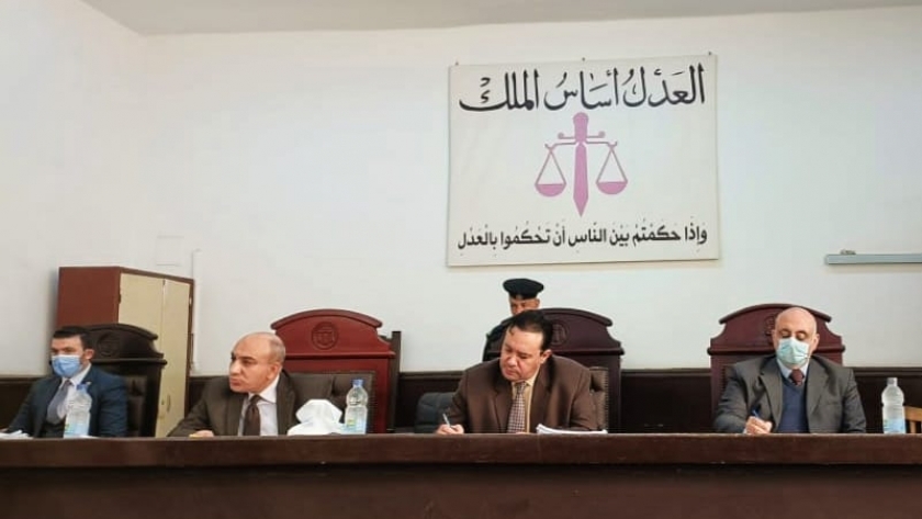 محكمة الجنايات برئاسة المستشار خالد محمد عبد السلام