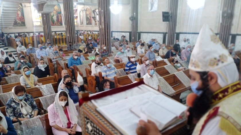 قداس عيد دخول المسيح أرض مصر