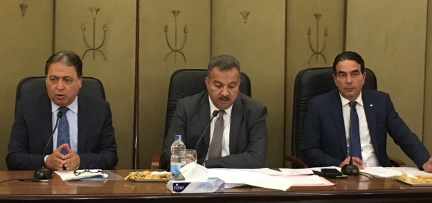 وزير الصحة مع قيادات لجنة الصحة بمجلس النواب