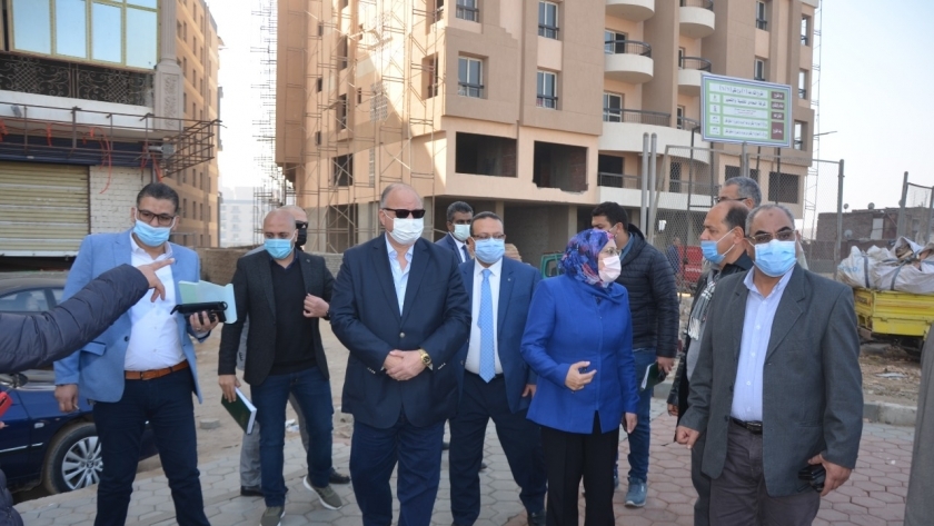جولة محافظ القاهرة لتفقد خط سير المومياوات