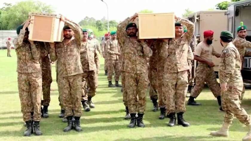 جثامين الجنود الباكستانيون
