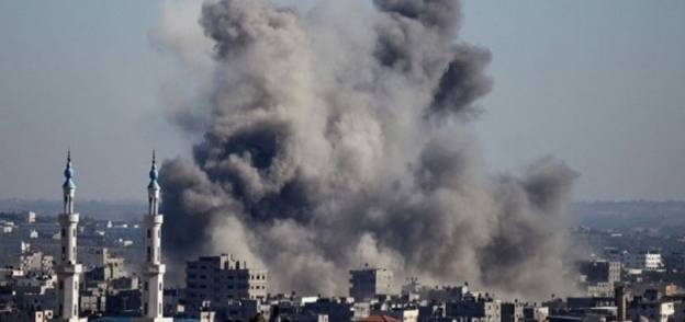 قصف إسرائيلي في غزة - صورة أرشيفية