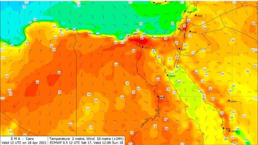 ما هو سر ارتفاع درجات الحرارة في مصر هذا الأسبوع