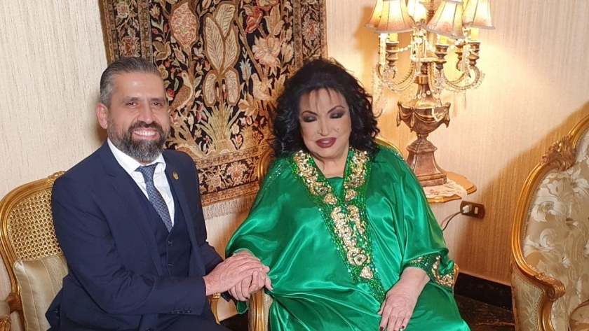 سميرة توفيق ونقيب الموسيقيين اللبنانيين