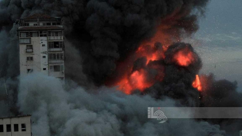 انفجار في غزة - صورة أرشيفية