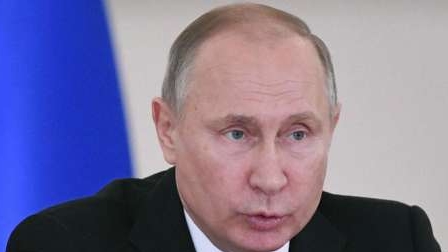 الرئيس الروسي فلاديمير بوتين عبر عن تعازيه الحارة للرئيس السيسي