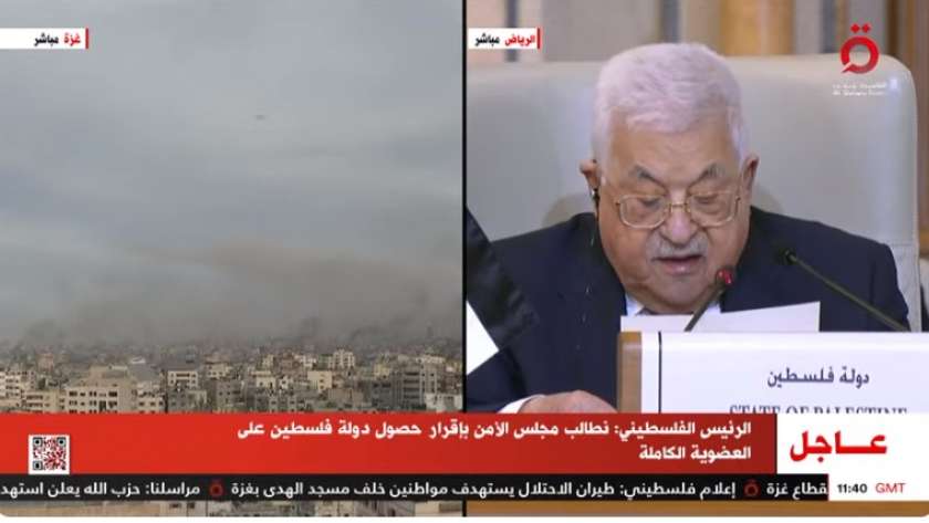 محمود عباس رئيس دولة فلسطين