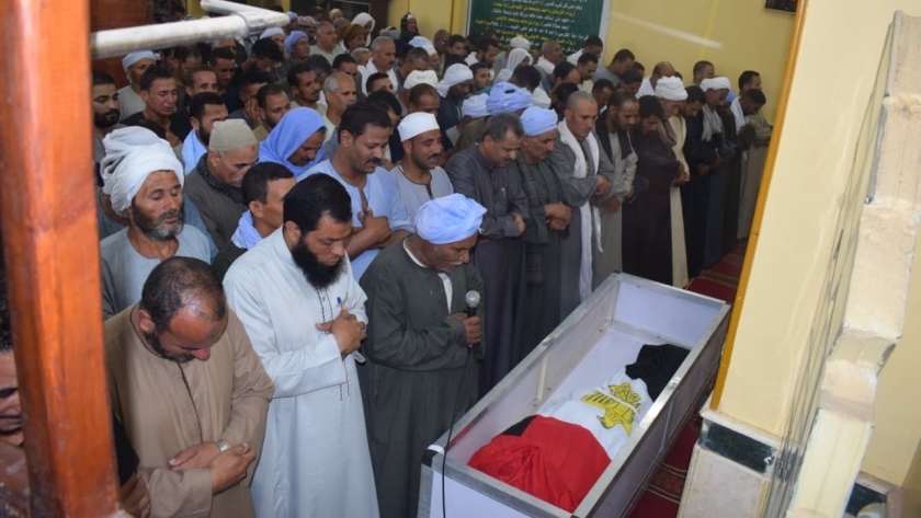 جنازة الشهيد محمد شعبان