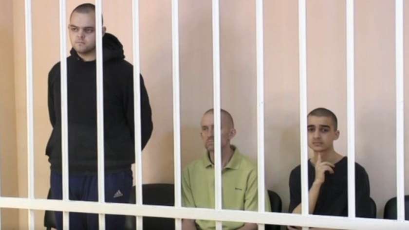 المرتزقة الأجانب الثلاثة المحكوم عليهم بالإعدام في دونيتسك