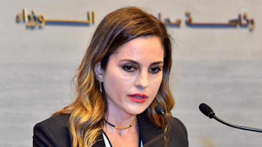 وزيرة الإعلام اللبنانية منال عبدالصمد