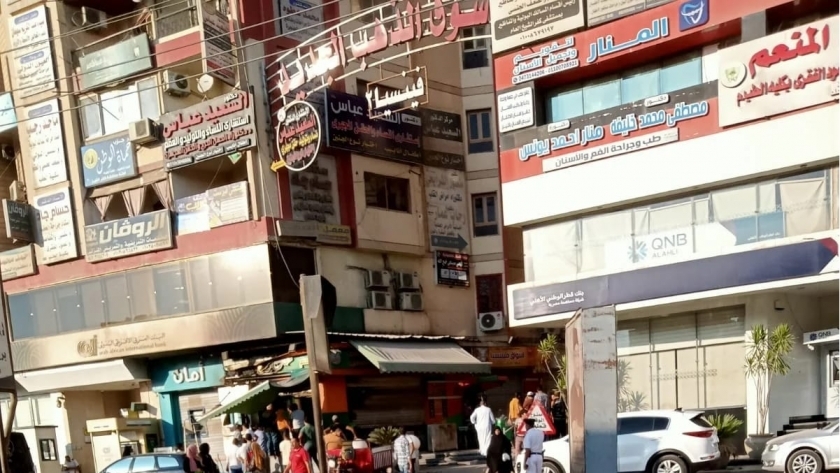 حريق مطعم في كفر الشيخ