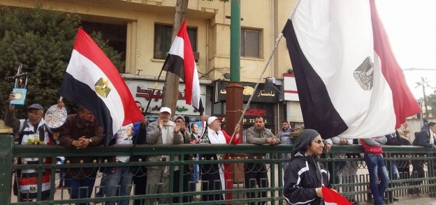 مواطنون في ميدان التحرير