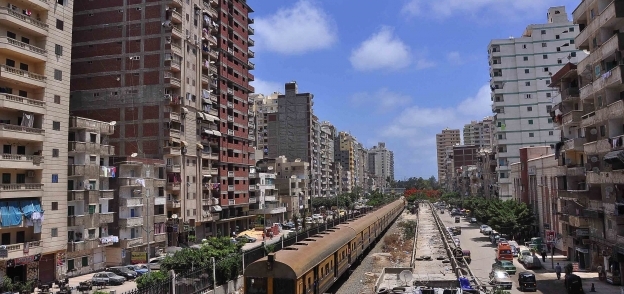 انزلاق عربات القطارات عرض مستمر في الإسكندرية