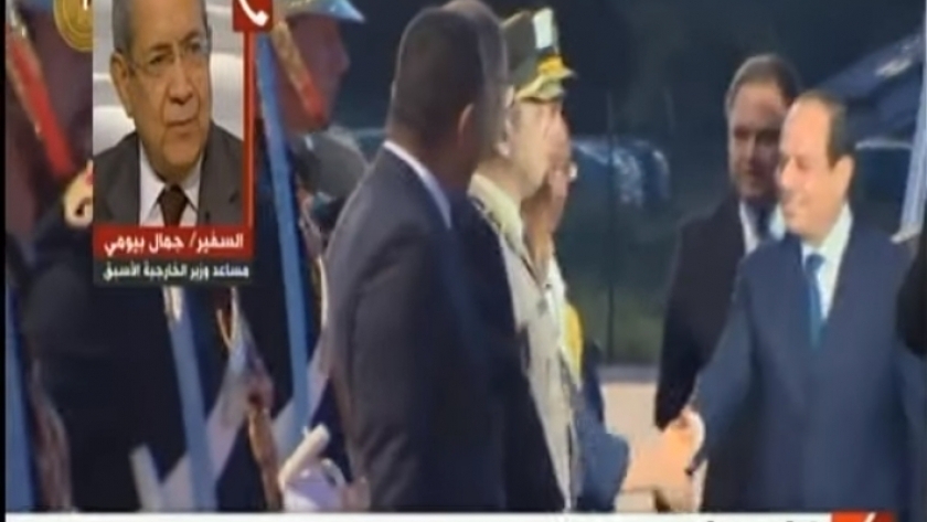 جانب من مشاركة الرئيس عبدالفتاح السيسي في قمة مجموعة السبع