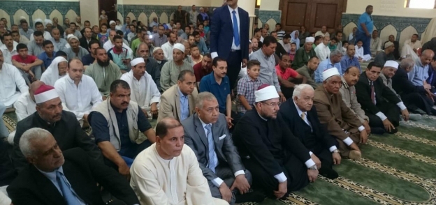 وزير الاوقاف يفتتح مسجد في المنيا