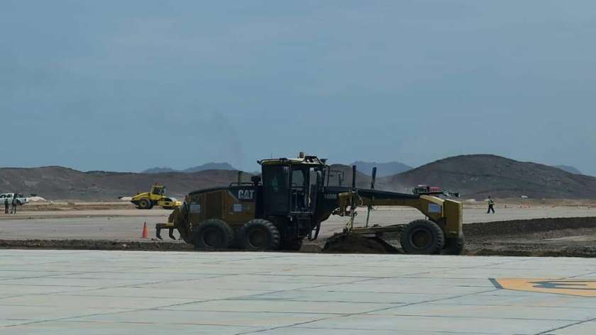 اعمال تطوير مطار سانت كاترين