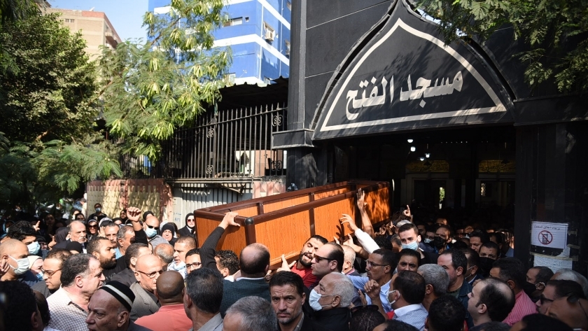 جنازة النائب أحمد زيدان