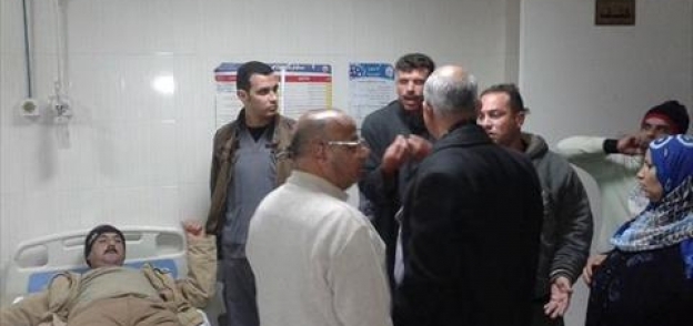 رئيس مدينة الحسينية يتفقد المستشفى المركزى
