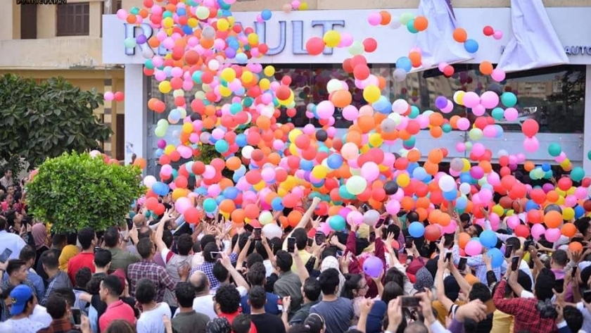 "العاصمة بتفرح " في مهرجان بالونات "بنها لايف " في عيد الاضحي