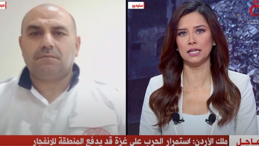 أحمد جبريل مدير مرفق إسعاف الهلال الأحمر الفلسطيني