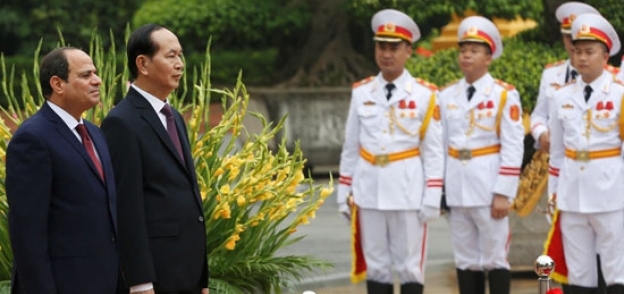 رئيس فيتنام والرئيس السيسي