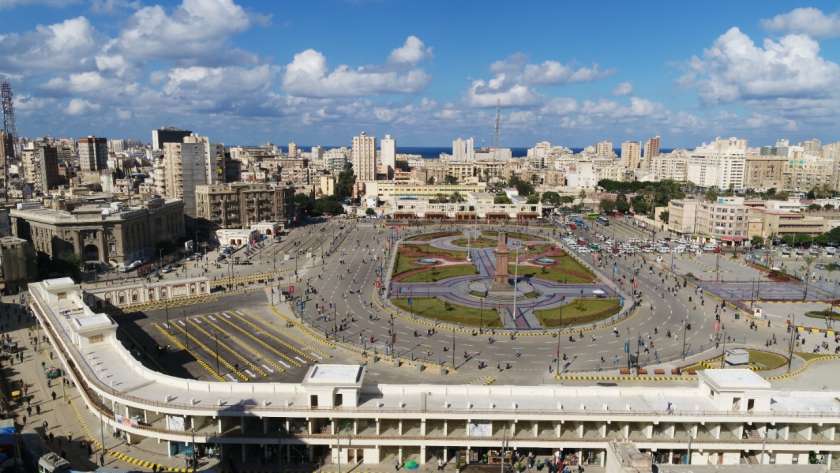 محطة مصر في الإسكندرية بعد التطوير