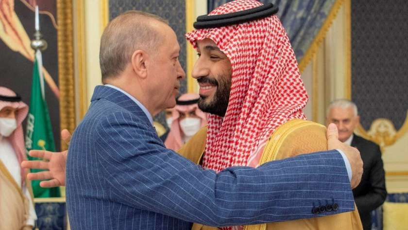 ولي العهد السعودي والرئيس التركي