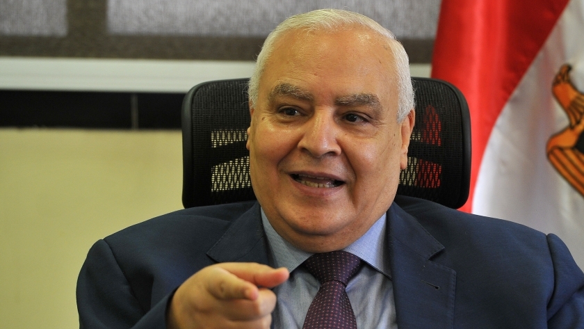المستشار لاشين إبراهيم، رئيس اللجنة الوطنية للانتخابات