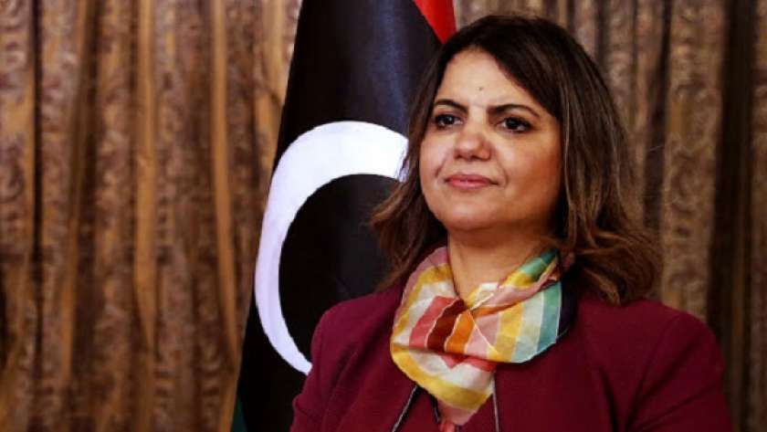 وزيرة الخارجية في الحكومة الانتقالية الليبية نجلاء المنقوش