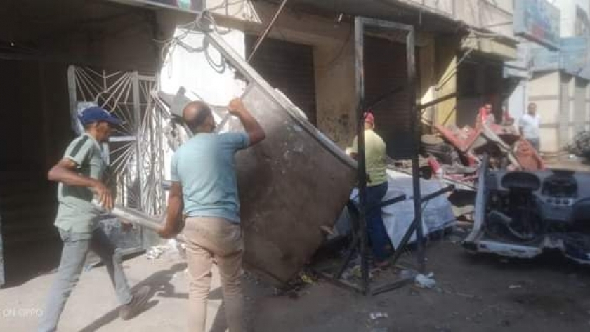 حملات إزالة تعديات بالإسكندرية